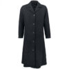 Men Basic Gothic Cotton Trench Coat