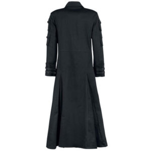 Neo Hunter Long Black Trench Gothic Coat