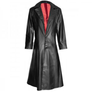 The Blade Gothic Vampire Synthetic Leather Coat