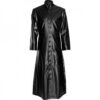 Preacher man Gothic PU Synthetic Leather Coat