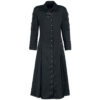 Neo Hunter Long Black Trench Gothic Coat