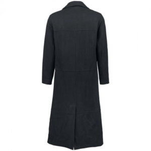 Men Basic Gothic Cotton Trench Coat