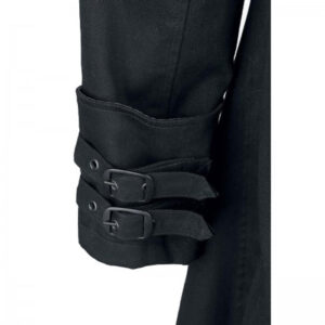 Neo Hunter Long Black Trench Gothic Coat