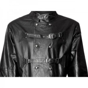 Plague Bearer Leather Gothic Coat
