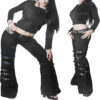 Gothic Cyber Buckles Ladies Trouser
