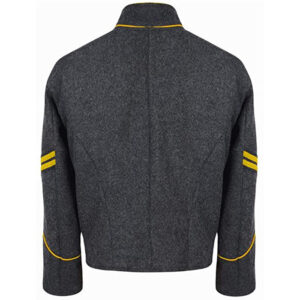 Confederate US Richmond Depot Corporal Officers Cavalry Shell Jacket with Yellow Braid And Trim