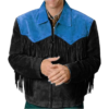 Cowboy Coat Native American Fringes Beads Wear