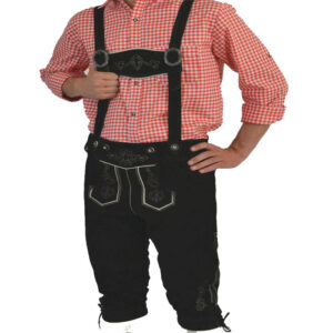 Bundhosen Black (BT-Klaus) with suspenders