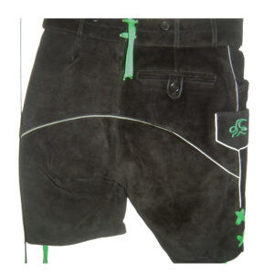 Black Cow Lederhosen with suspenders