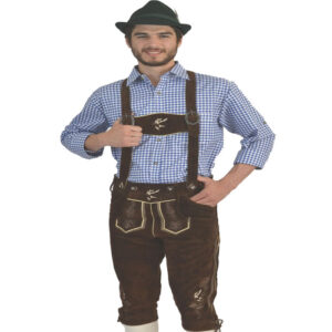 Bundhosen Brown (BT-Lorenz) with suspenders