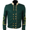 Civil War Union Berdans Sharpshooter Shell Jacket Captain Uniform Military OEM Service Support Formal Men