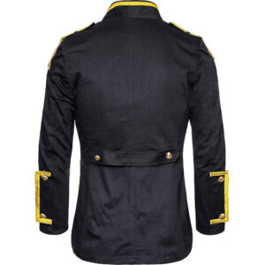 GOLDEN STEAMPUNK DRUMMER JACKET