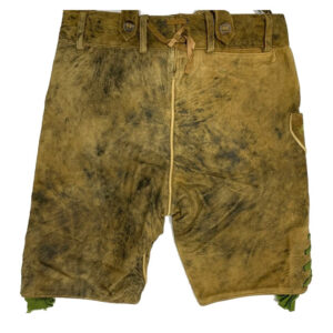Altbayerisch Goat Lederhosen with suspenders