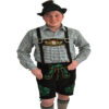 Black Cow Lederhosen with suspenders