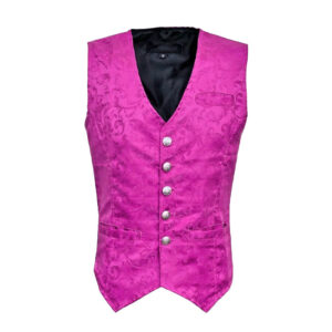 Brocade Men’s Victorian Gold Vest-0