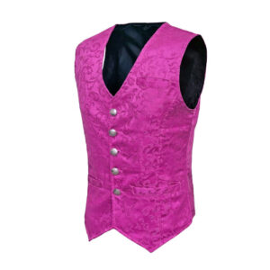 Brocade Men’s Victorian Gold Vest-2916