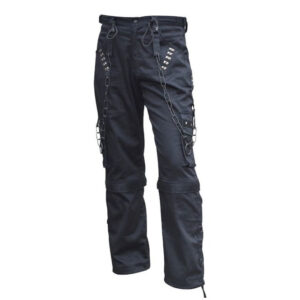 Gothic Bondage Men Long Pant Trouser-0