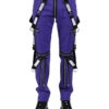 Gothic Men's Electric Pants Purple-0
