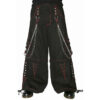 Gothic Men's Extreme Bondage Black Daggar Pant-0
