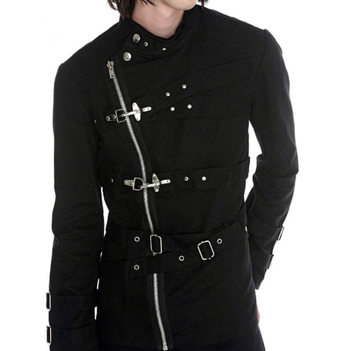 Military Drummer Jacket Black Parade Jacket Goth Punk Adam Ant VTG Stylee