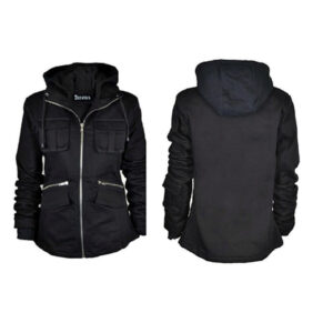 PRIME Ladies Parka Jacket Women Cotton Casual Trench Coat Hood