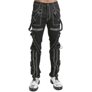 Prime Quality Gothic Metal & Chain Trouser-0