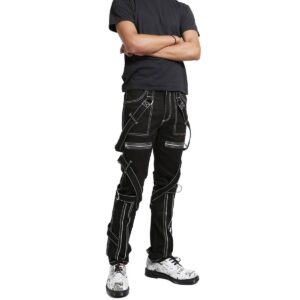 Prime Quality Gothic Metal & Chain Trouser-2805