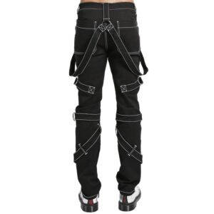 Prime Quality Gothic Metal & Chain Trouser-2807