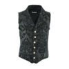 VICTORIAN GENTLEMAN’S ARISTOCRAT BLACK VEST-0