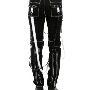 Women Gothic Bondage Raider Tripp Pant Rock Hard Trouser-2830