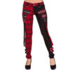 Women Gothic Handmade Tripp Split Leg Bondage Rave Pant Rock Hard Trouser-0