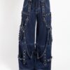Unisex DENIM STRAP on Fashion Pants