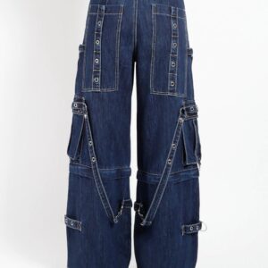 Unisex DENIM STRAP on Fashion Pants