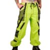 Ladies Fashion Gothic Pant Night Pant Pink Stitch