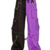 Ladies Fashion Gothic Pant Night Pant Pink Stitch