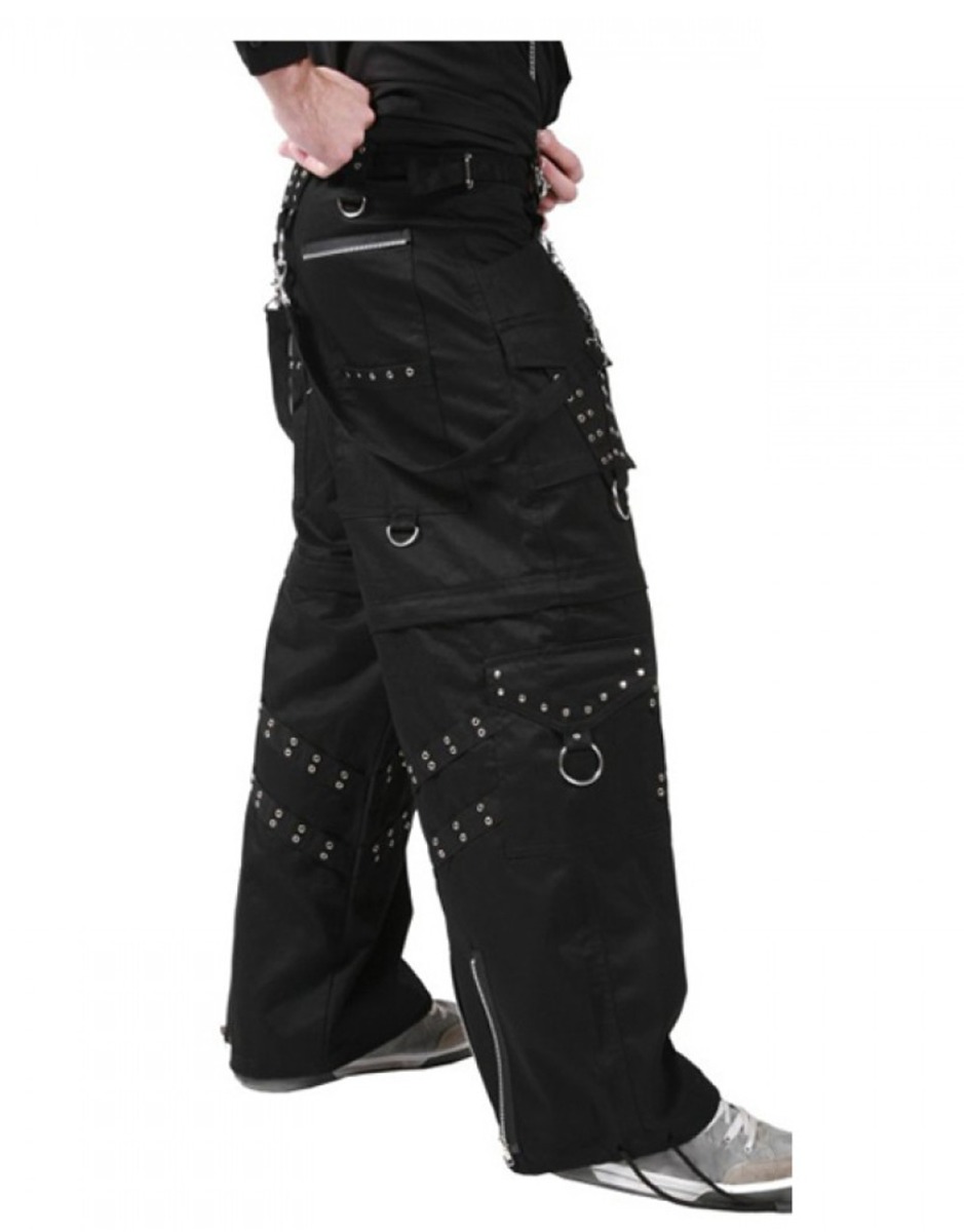 Mens Fetish Goth Cyber Punk Trouser-3268 Mens Fetish Goth Cyber Punk Trouser-3268