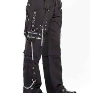 Gothic Rock Punk Pant Fetish Pant Shorts-3276