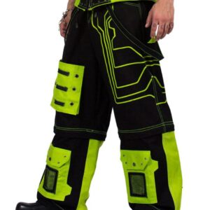 Ladies Fashion Gothic Pant Night Pant Pink Stitch