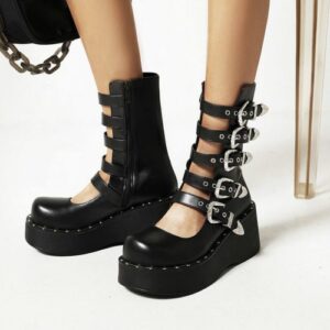 Inbox Double Checked Boots-4866