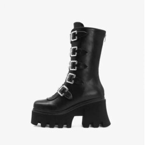Belt Buckle Boots-3993