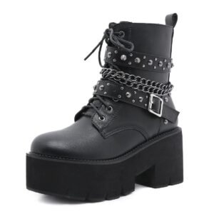 British Style Martin Boots-4717