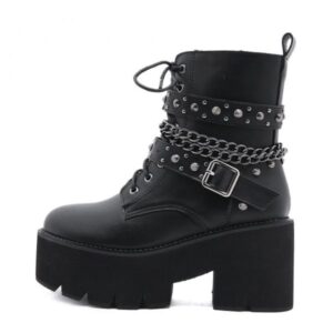 British Style Martin Boots-4718
