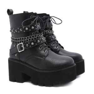 British Style Martin Boots-4719