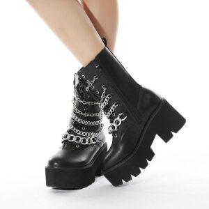 Chained Martin Boots-4288