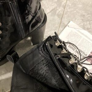Chains Platform Boots-4697