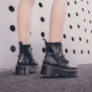 Heart Belt Boots-3805