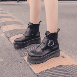 Heart Belt Boots-3806