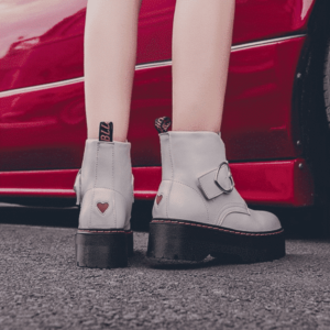 Heart Belt Boots-3807