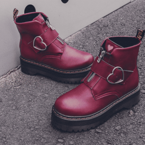 Heart Belt Boots-3813