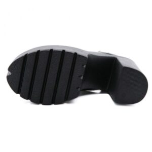 Hollow Out Platform Boots-5180